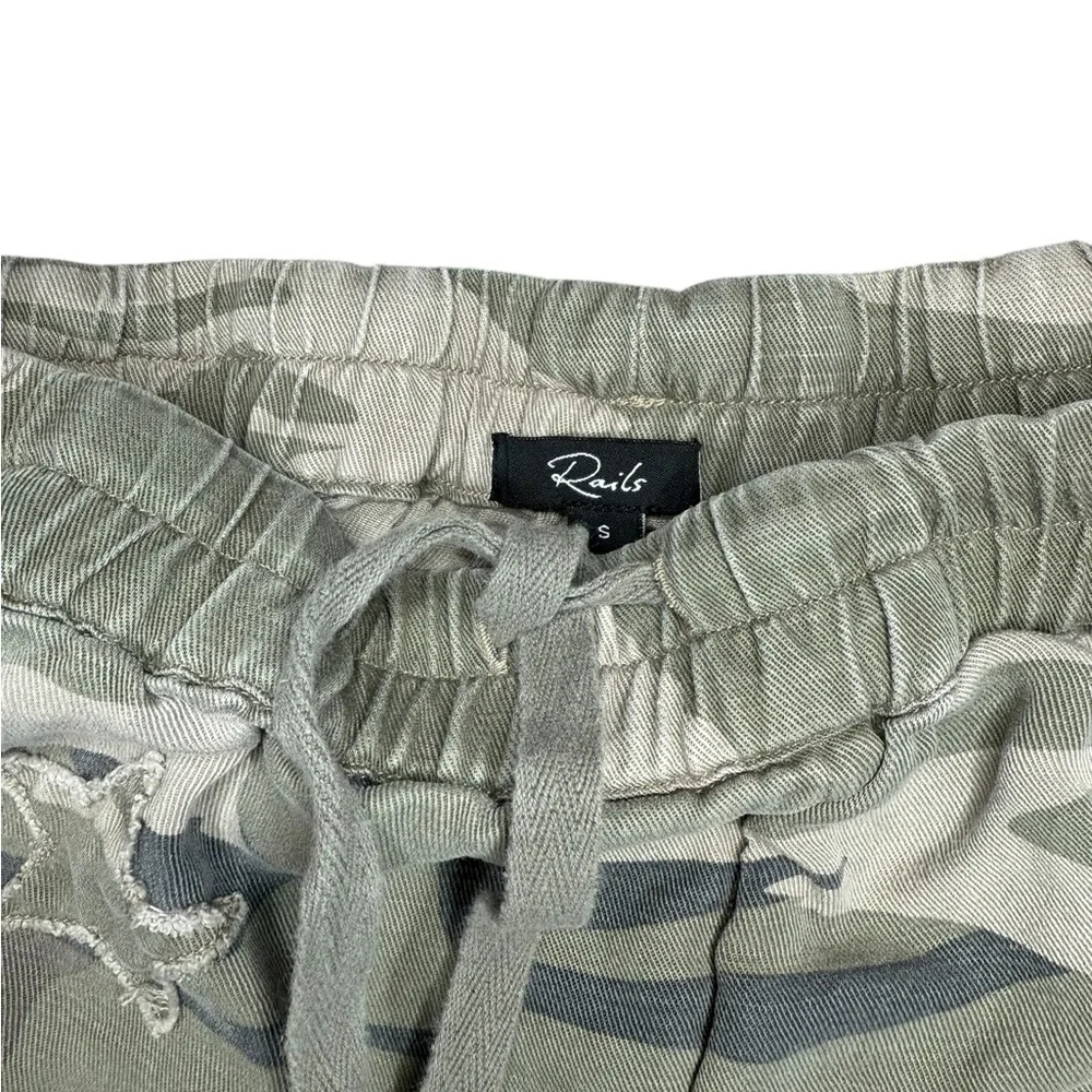 Rails Gray Camouflage Women's Athletic‎ Shorts